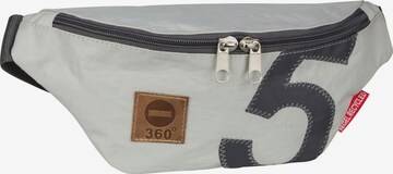 360 Grad Fanny Pack ' Knoten ' in White: front
