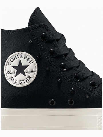CONVERSE Sneakers hoog 'Converse Chuck Taylor All Star Lift' in Zwart