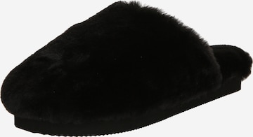 Monki Slippers in Black: front