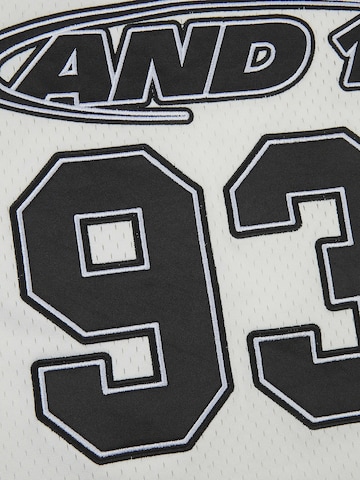 AND1 Shirt '93 Airtex' in Weiß