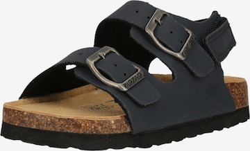 ZigZag Sandale 'Zevi' in Blau: Vorderseite