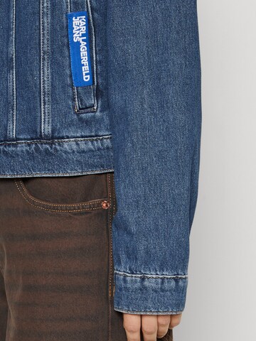 KARL LAGERFELD JEANS Jacke in Blau