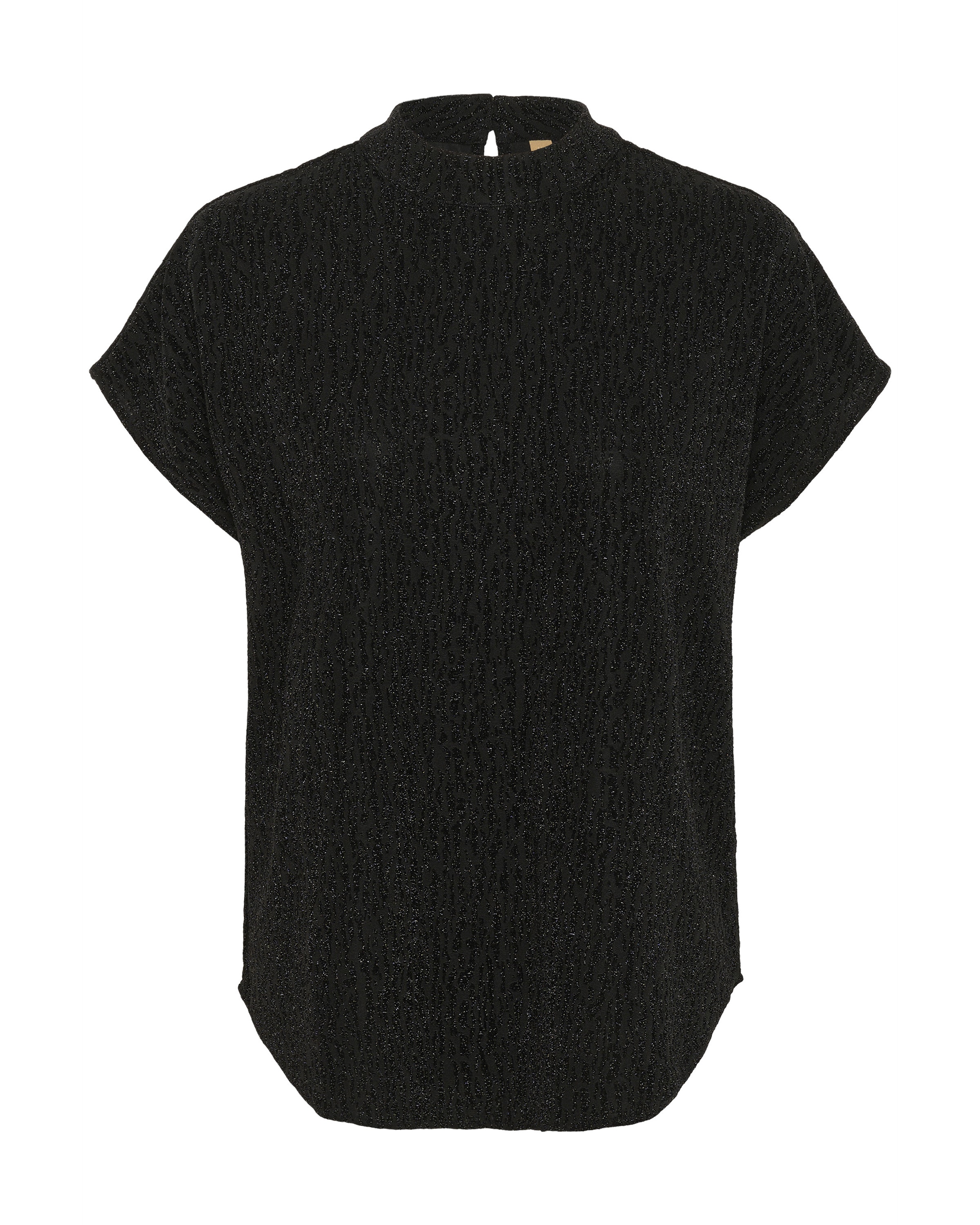 CULTURE Blouse 'CUakari' in Zwart: voorkant