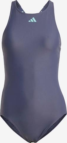 ADIDAS PERFORMANCE Active Swimsuit in Blue: front