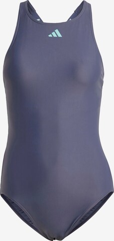 Maillot de bain sport ADIDAS PERFORMANCE en bleu : devant