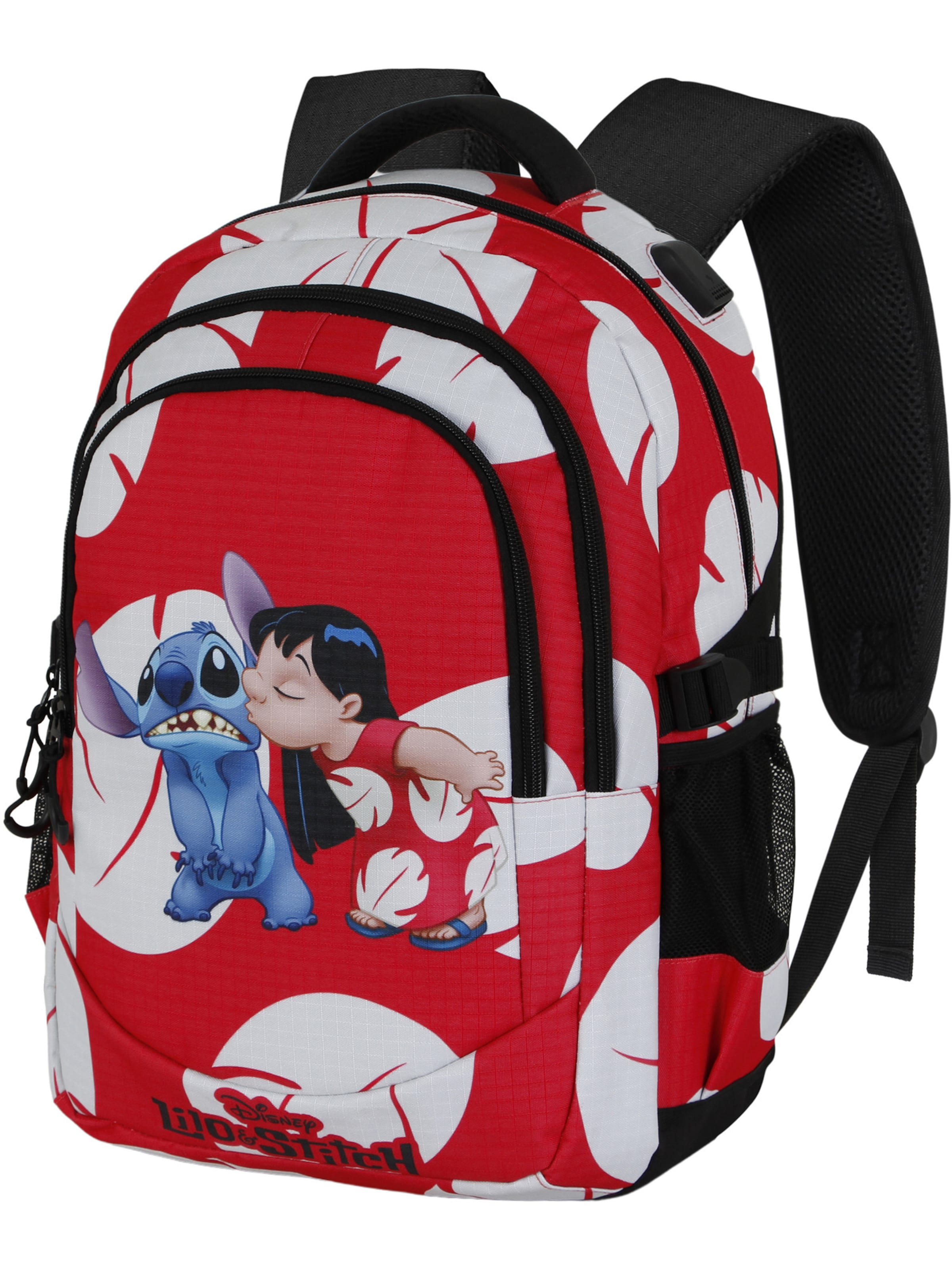 Zaino 'Lilo and Stitch Kiss-PLUS Running' di DISNEY in rosso
