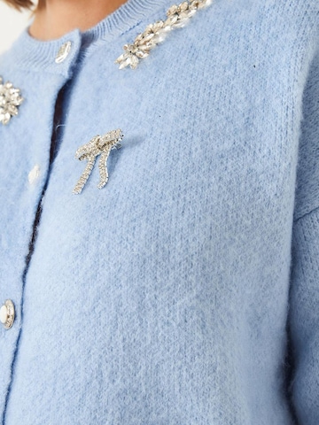 Bianco Lucci - Casaco de malha em azul