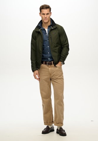 Veste mi-saison Superdry en vert