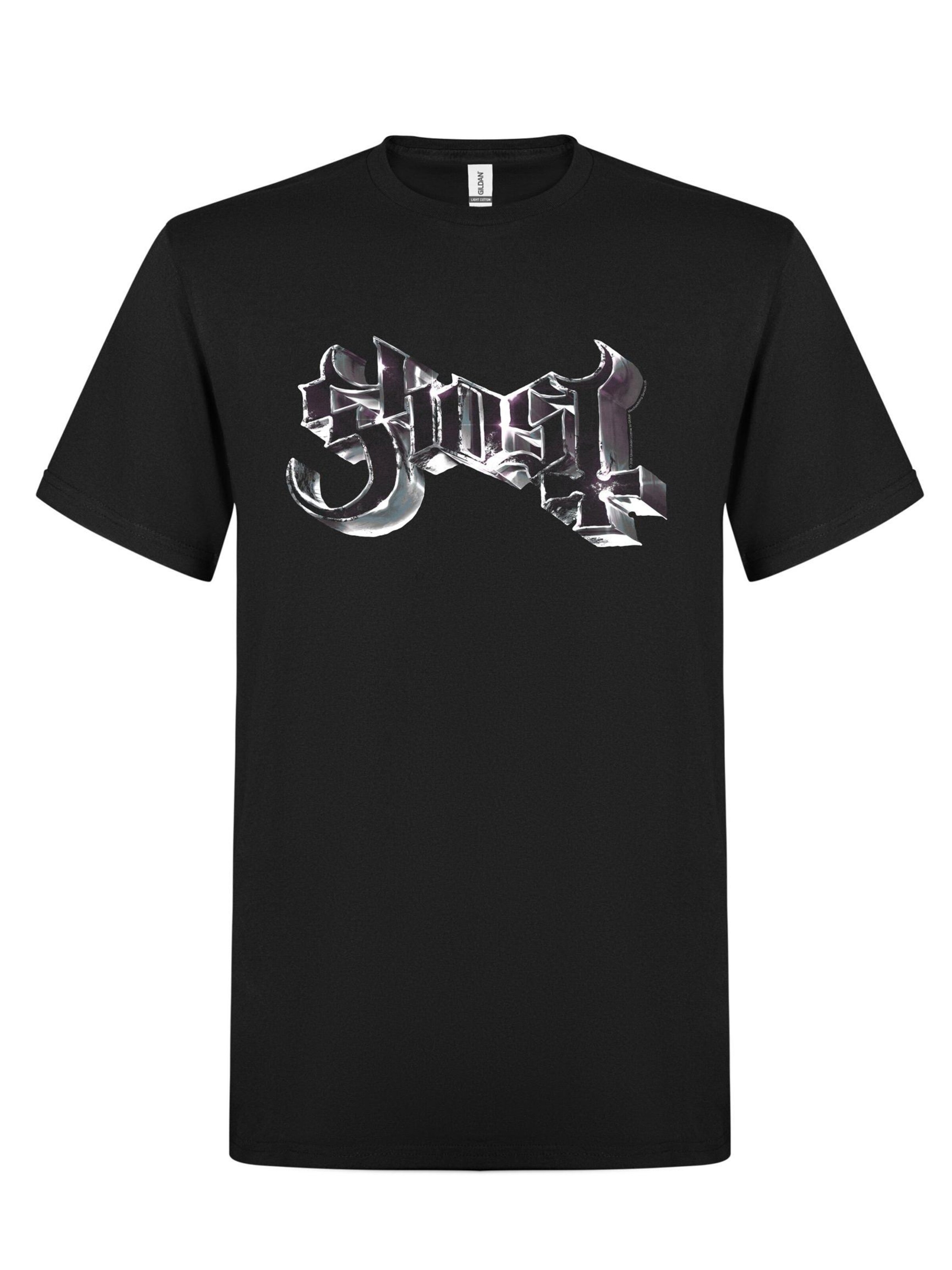 Ghost Shirt in Black: front