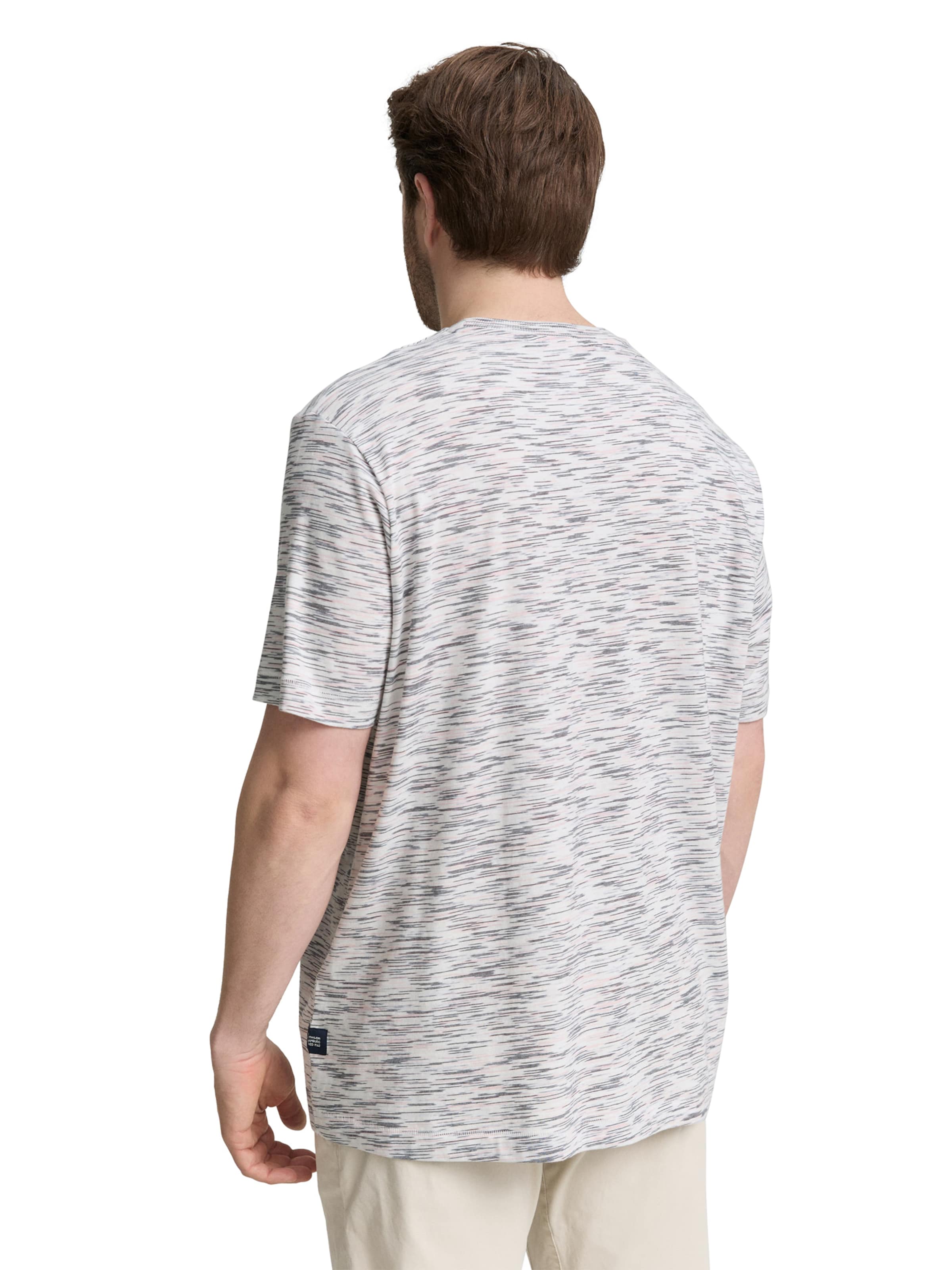 balts TOM TAILOR Men + T-Krekls