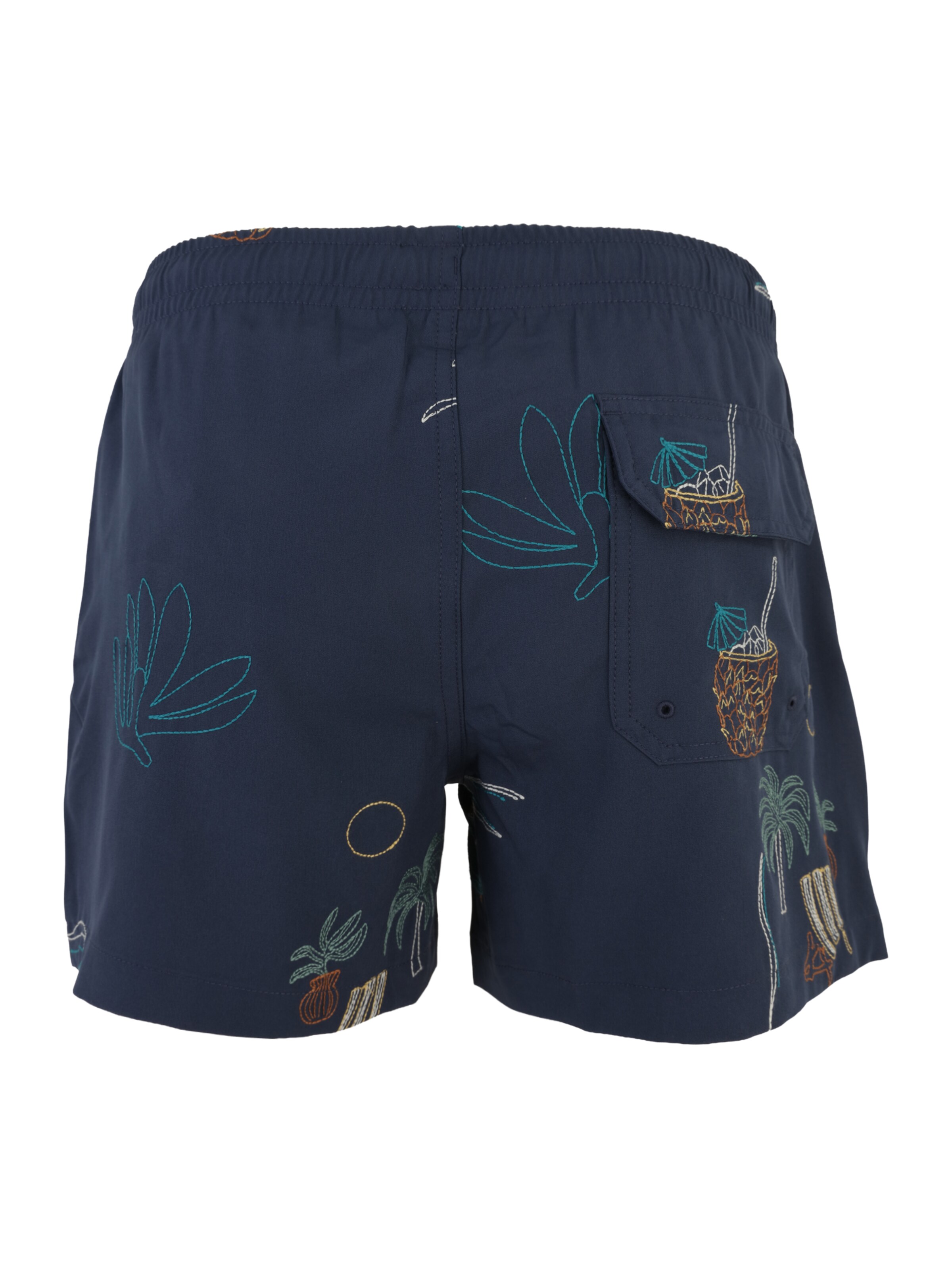 Shorts de bain Abercrombie & Fitch en bleu