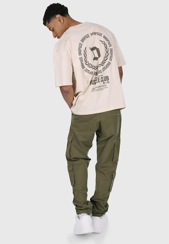 T-Shirt Dropsize en beige