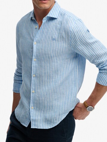 Superdry Regular Fit Hemd‌‌‌‌‌‌‌‌ in Blau
