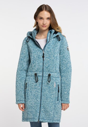Schmuddelwedda Fleece jacket in Blue: front