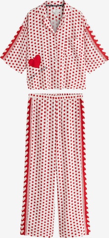 Rockett St GeorgePidžama - crvena boja: prednji dio