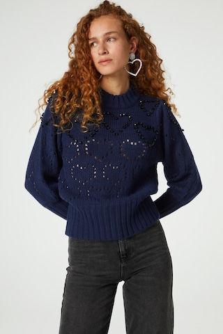 Fabienne Chapot Sweater 'Diana' in Blue: front