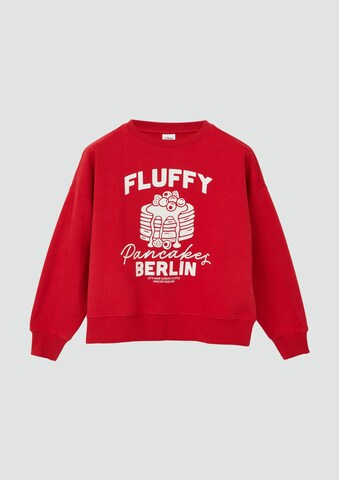 s.Oliver Sweatshirt in Rood