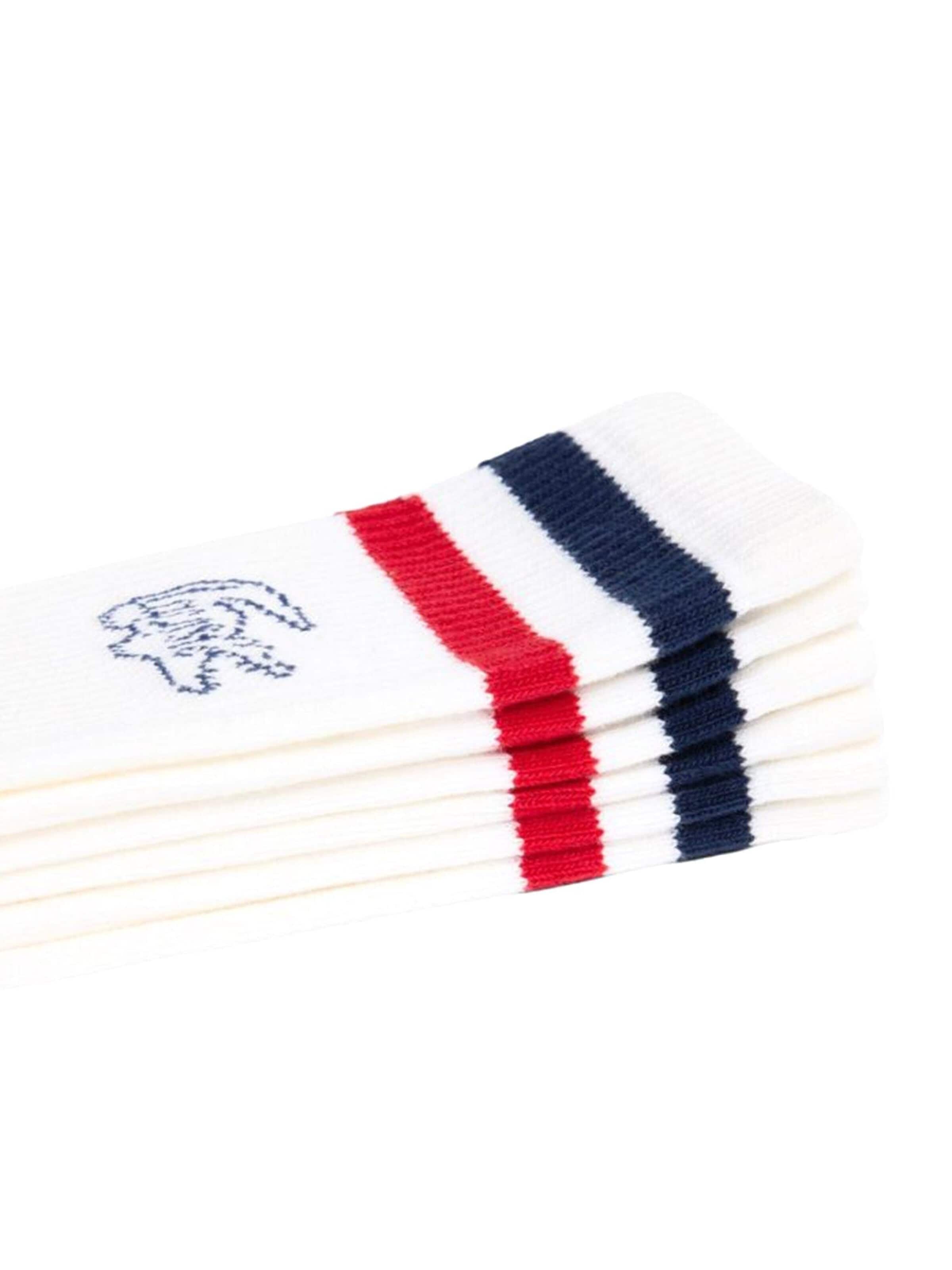 LACOSTE Skarpety 'RIBBED SOCKS WHITE' w kolorze mieszane kolory