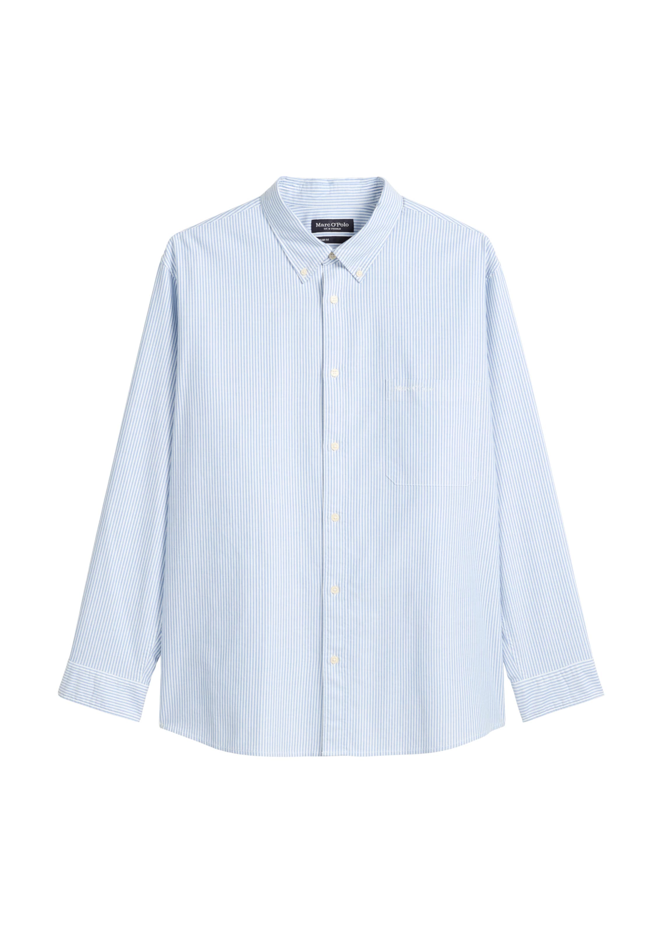 Marc O'Polo Button Up Shirt in XXXL in Azure, Item view