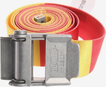 Off-White Gürtel XS-XXL in Gelb: Vorderseite