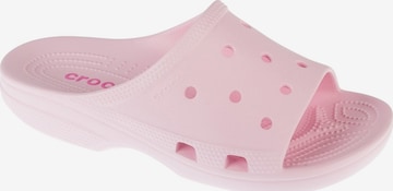 Crocs Strand-/Badeschuh 'Crocs Saturday Slide W' in Pink: Vorderseite