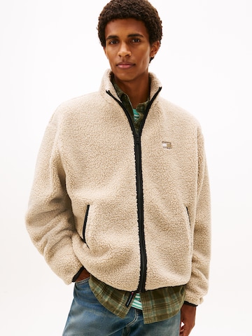 Tommy Jeans Between-season jacket in Beige: front