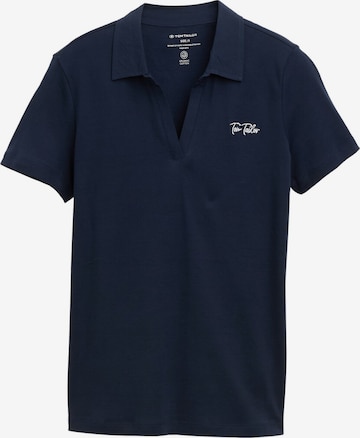 T-shirt TOM TAILOR en bleu : devant