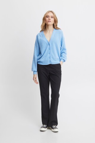 ICHI Strickjacke in Blau