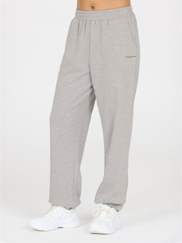 Athlecia - Tapered Pantalón deportivo 'Atkins' en gris: frente