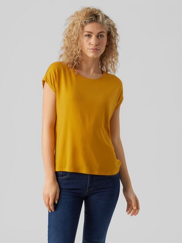 VERO MODA Shirt 'Ava' in Yellow: front