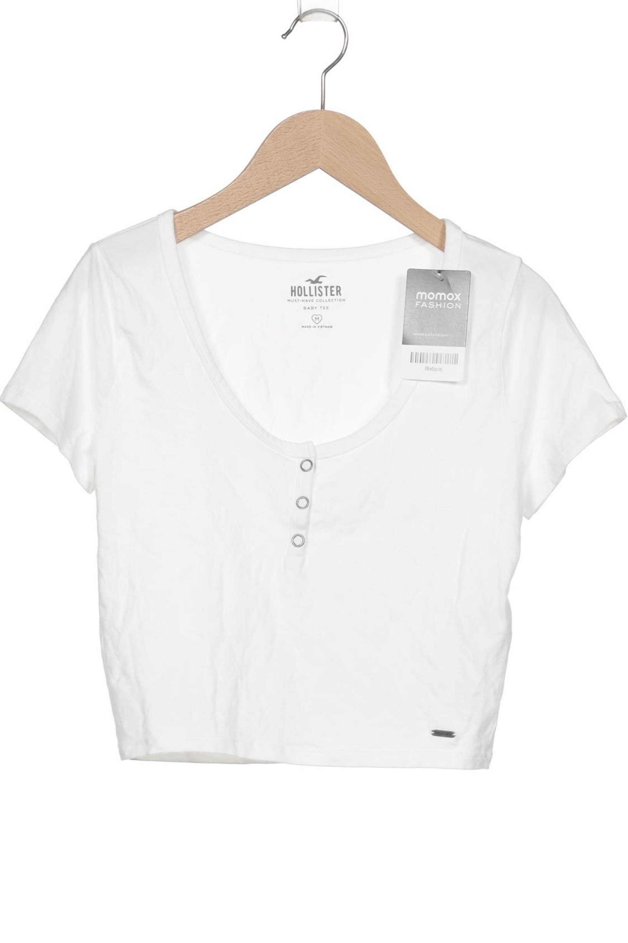 HOLLISTER Top & Shirt in M in White: front