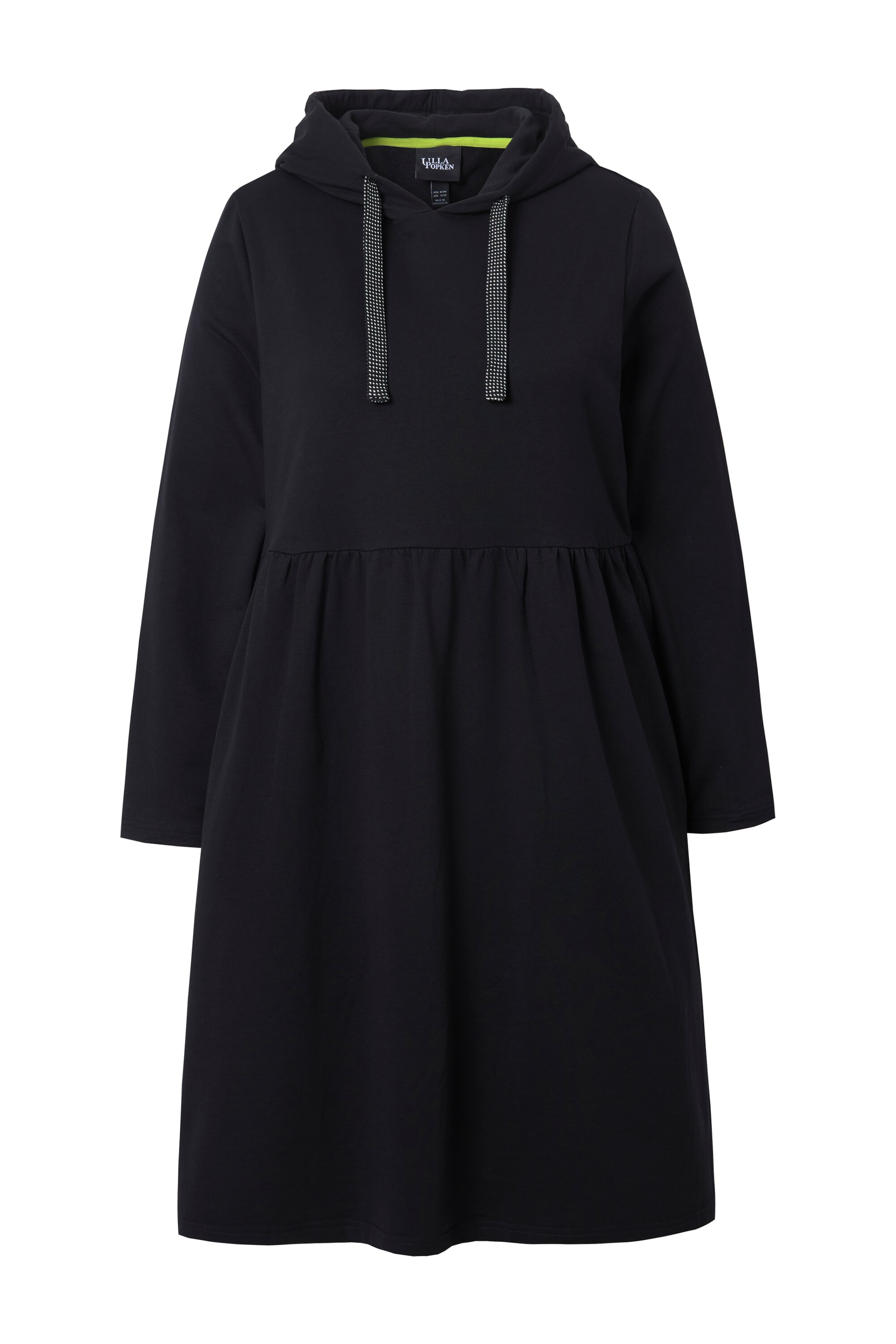 Ulla Popken Jurk in Zwart: voorkant