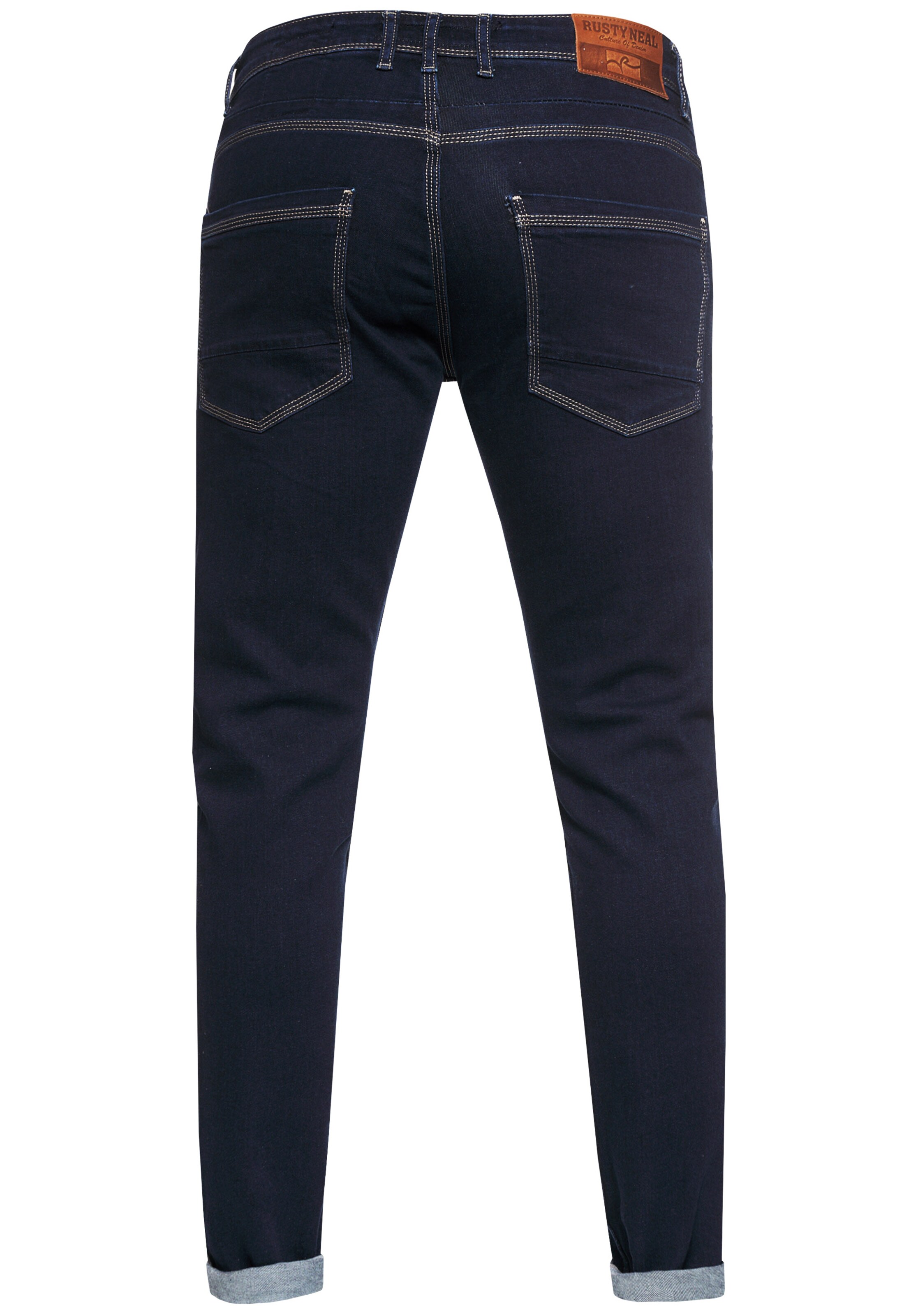 Rusty Neal Slimfit Jeans 'MELVIN' in Blauw
