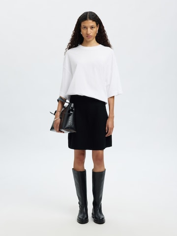 Jupe SELECTED en noir