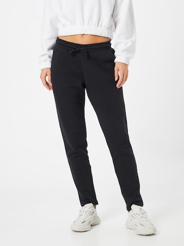 ADIDAS SPORTSWEAR Slim fit Sports trousers 'All Szn Fleece Tapered' in Black: front