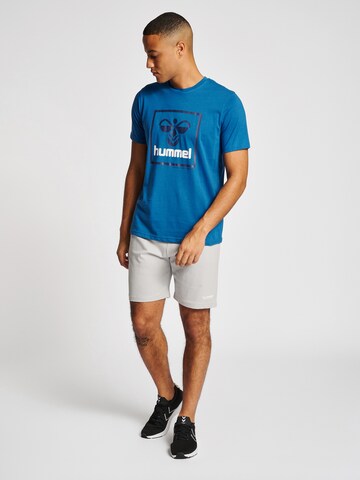 T-Shirt fonctionnel Hummel en bleu