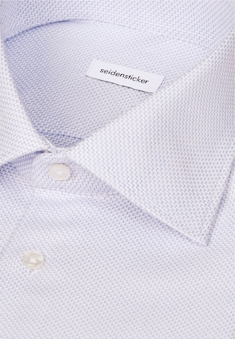 Coupe slim Chemise business SEIDENSTICKER en bleu