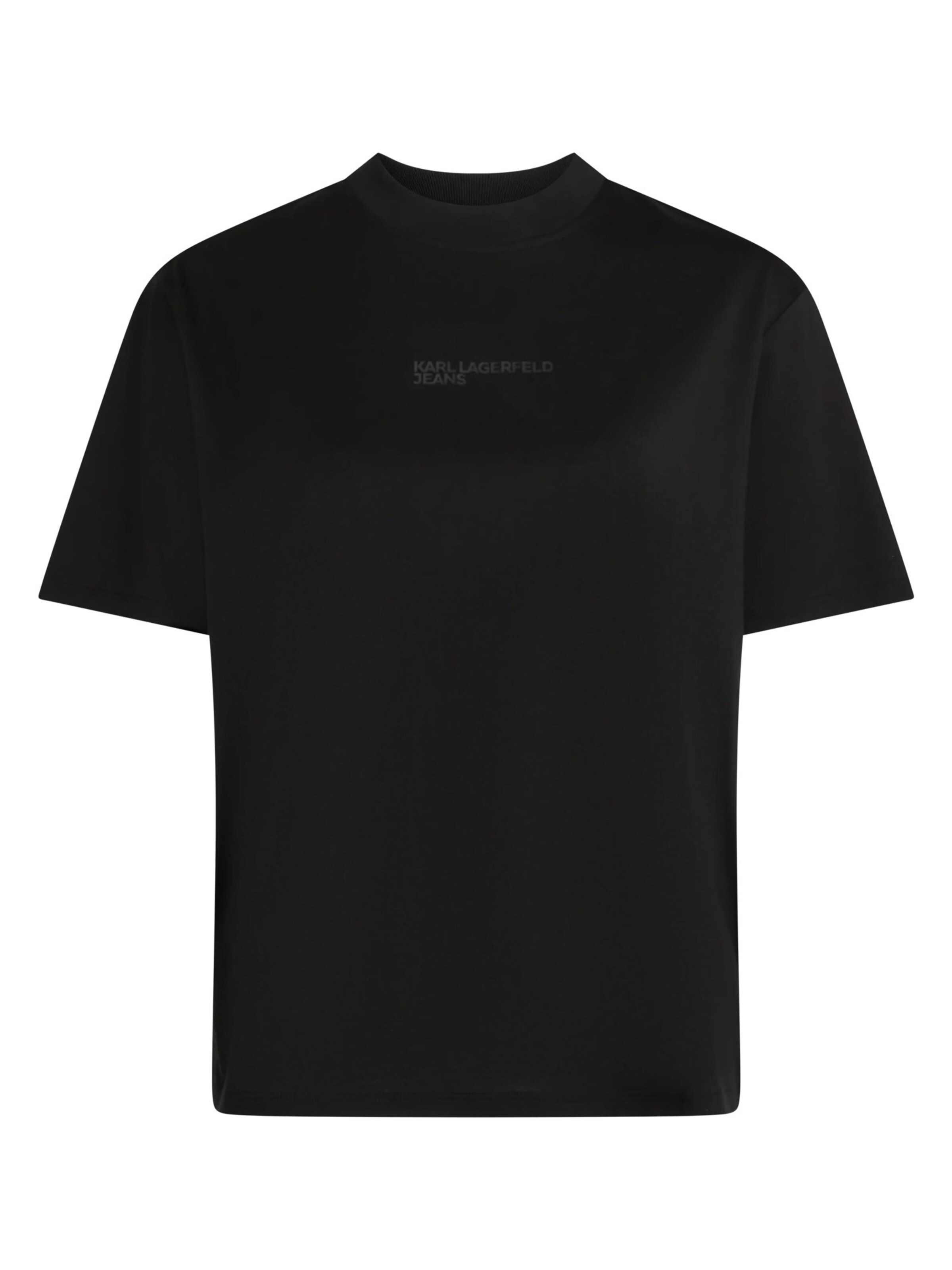 Maglietta di KARL LAGERFELD JEANS in nero: frontale