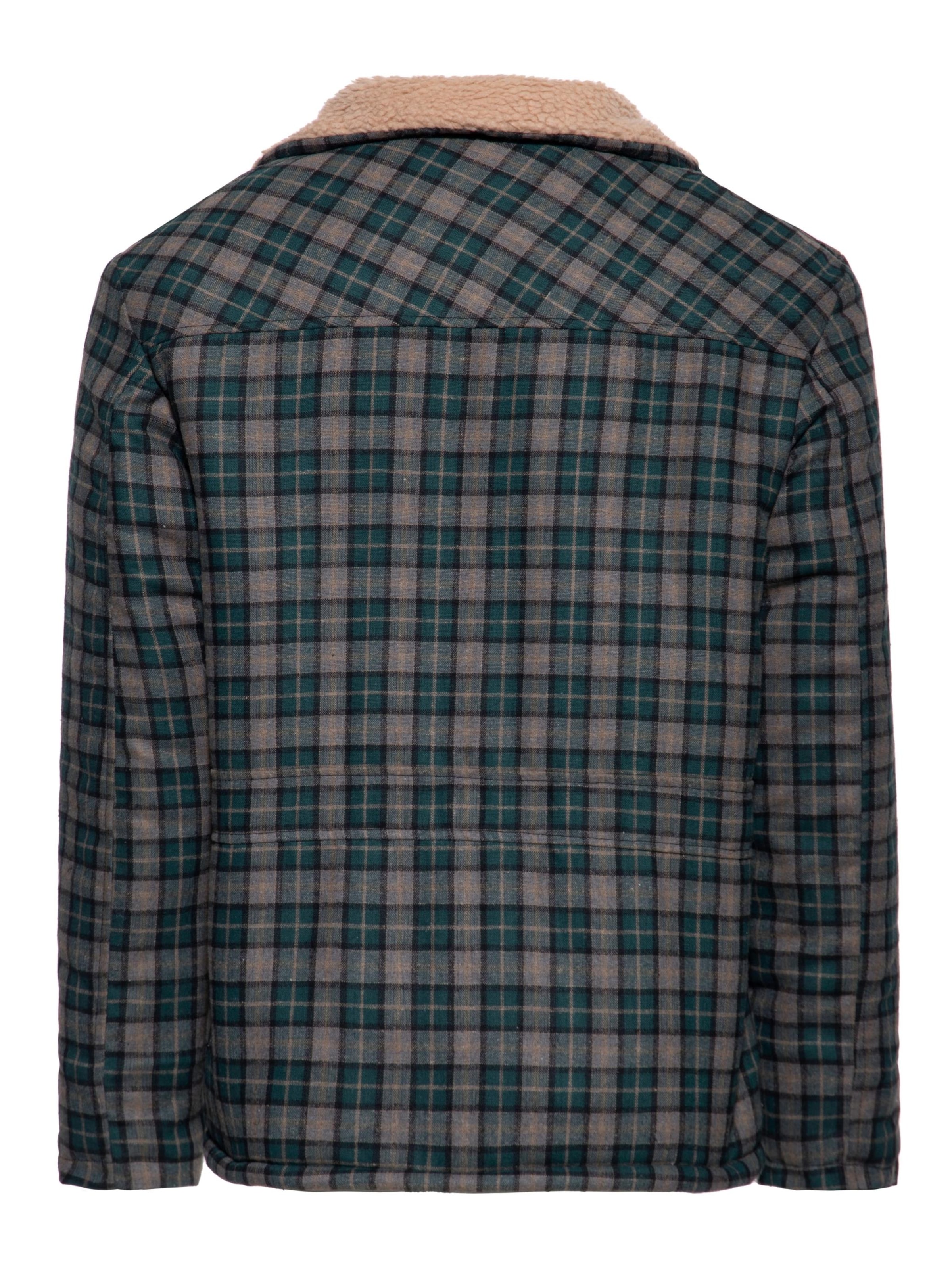 King Kerosin Winter Jacket in Green