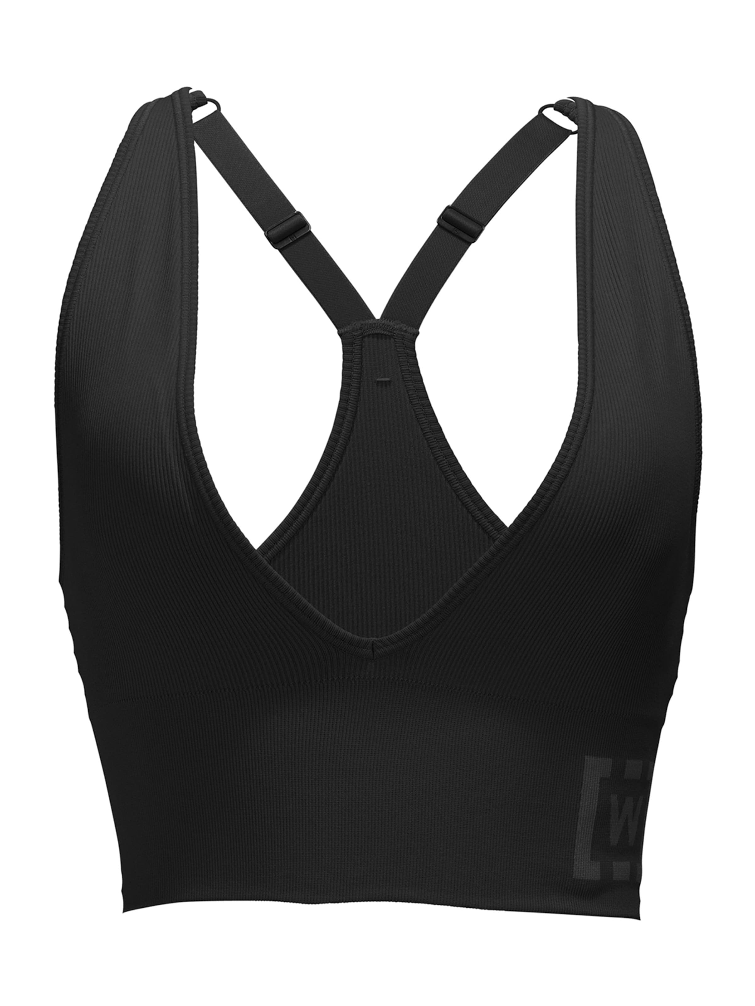 Wolford T-shirt Sports bra ' Shaping Athleisure ' in Black: front