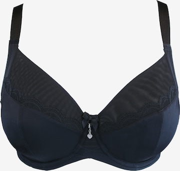 Invisible Soutien-gorge 'Clara' SugarShape en noir : devant