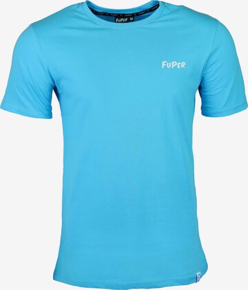 FuPer Shirt ' Luis ' in Blue: front