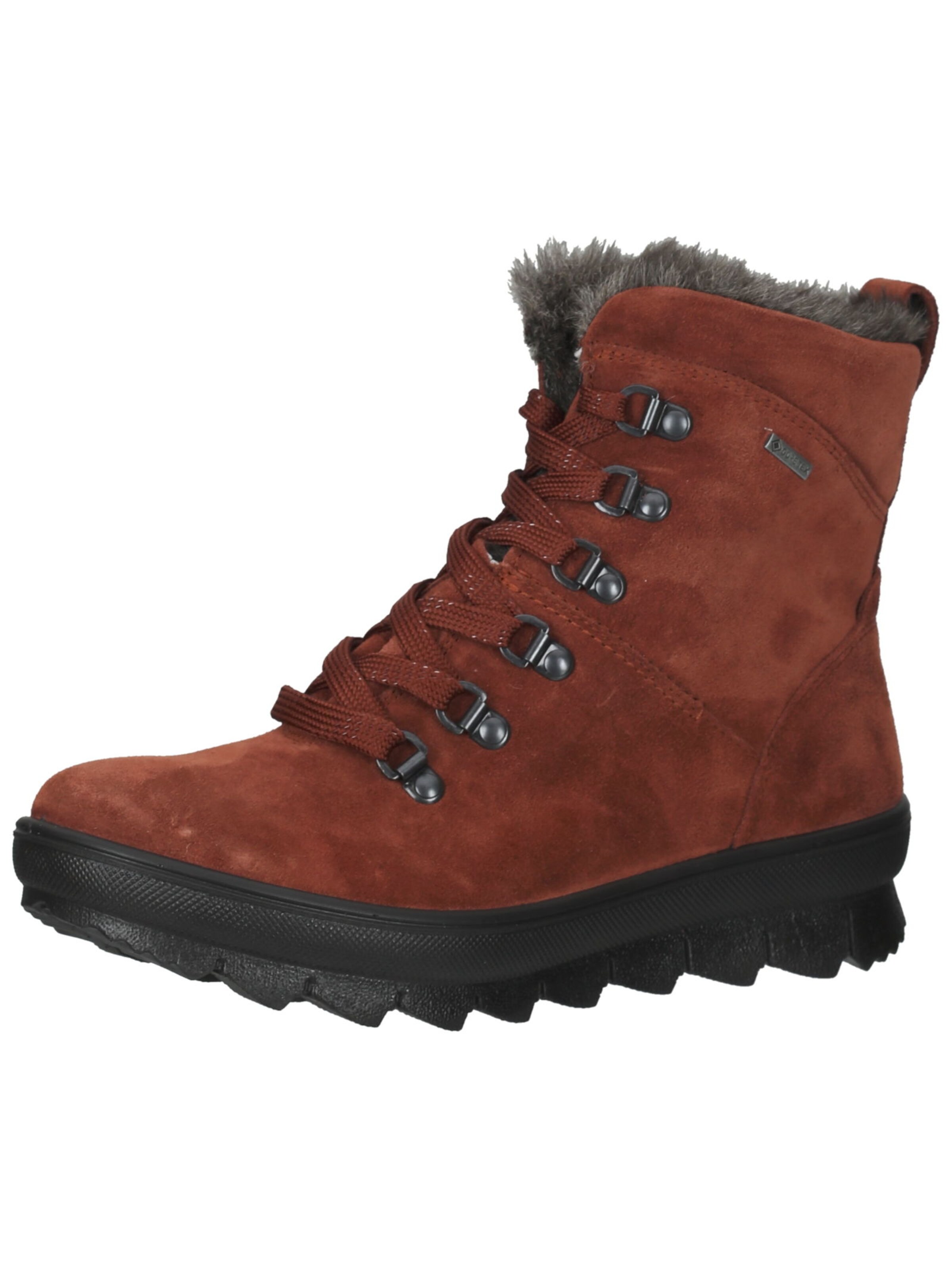 Legero Schnürstiefelette in Braun: Vorderseite