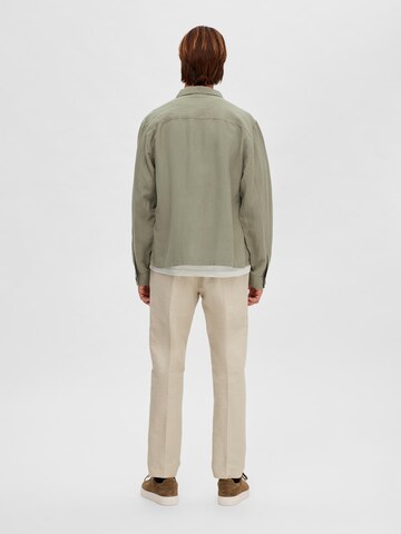 SELECTED HOMME Between-Season Jacket 'Aaron' in Grey