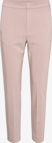 InWear Regular Pleated Pants 'Zella' in Beige: front