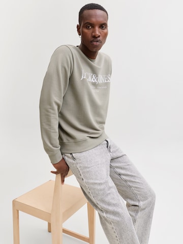 Felpa 'JJDEVIN DAYTONA' di JACK & JONES in grigio