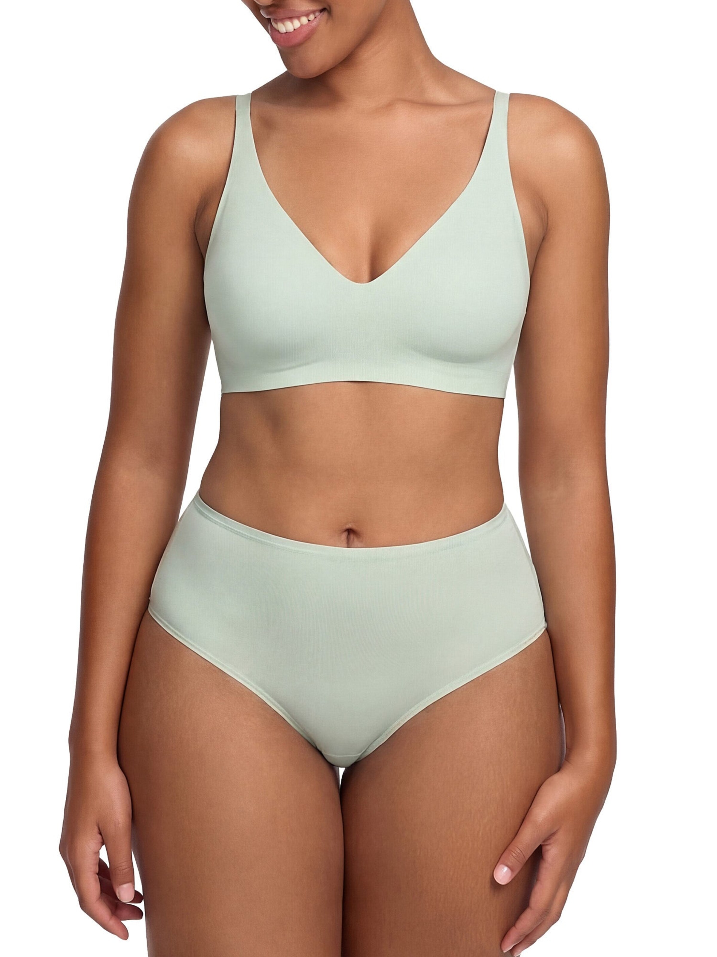 cfab by creamy fabrics Push-up BH 'Comfort Push-Up BH' in Grün