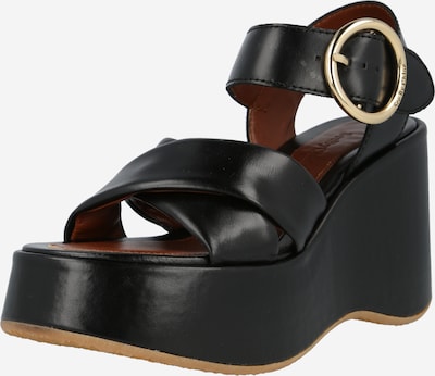 See by Chloé Sandales 'Lyna' en noir, Vue avec produit