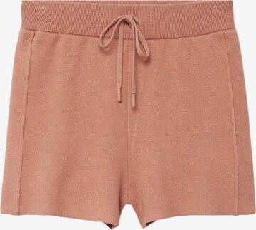 MANGO Regular Shorts 'Lunera' in Braun: predná strana