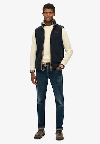 Superdry Bodywarmer 'Estate' in Blauw